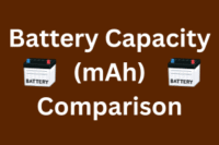 🔋 Battery Capacity (mAh) Comparison – How to Know What You Really Need